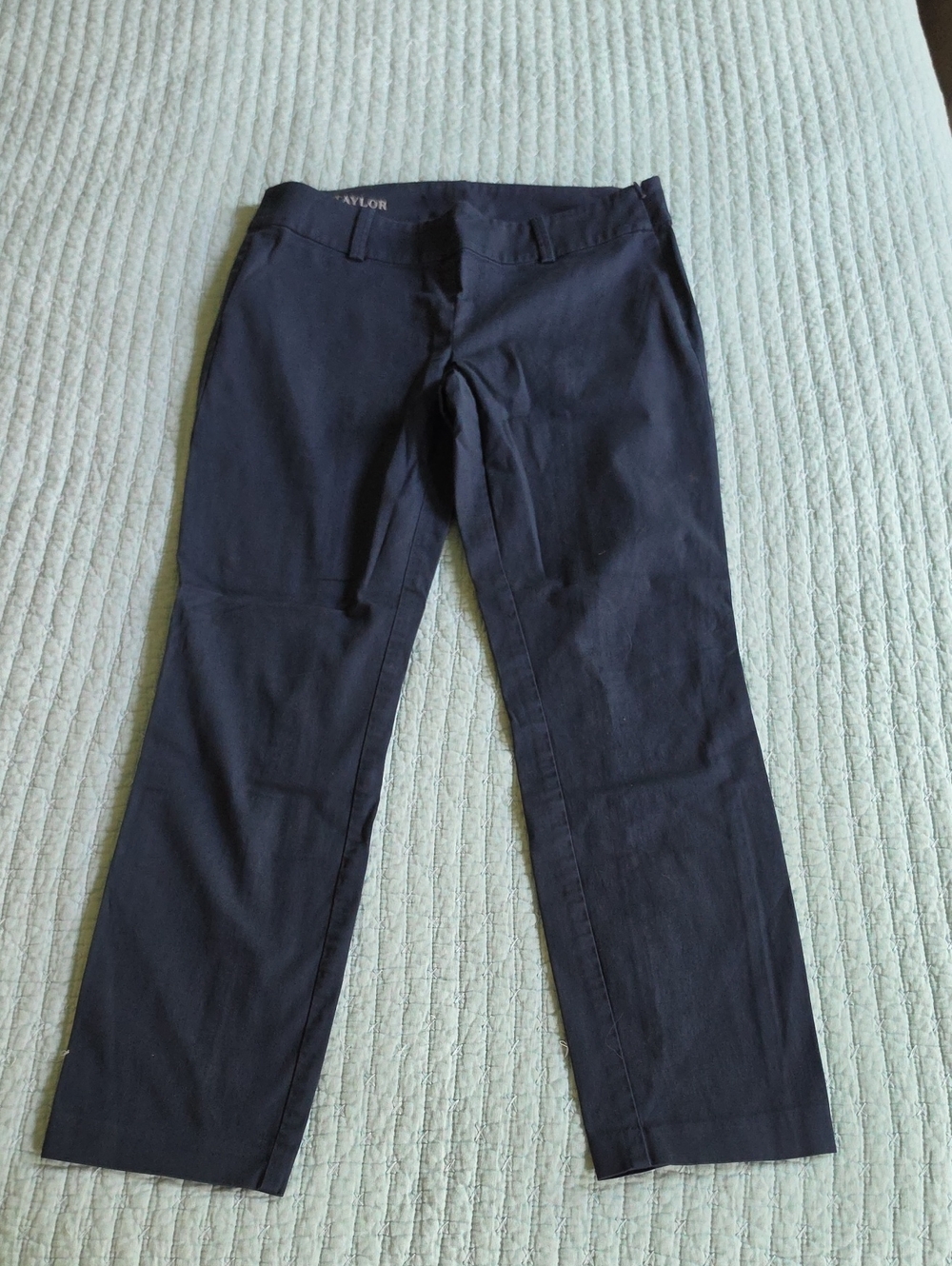 Ann Taylor STRETCH Navy Pants 2